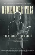 Image of remember this the lesson of jan karski