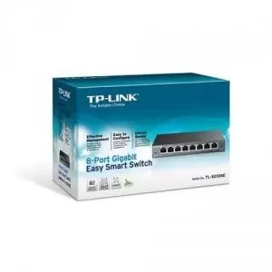 Image of TP Link 8 Port Gigabit Managed Easy Smart Switch 8TPTLSG108E