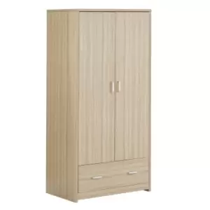 Babymore Luno Veni Wardrobe Oak Effect