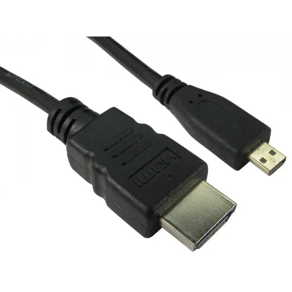 image of Cables Direct 1.5m HDMI to Micro HDMI Cable