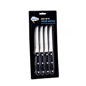 Image of Chef Aid Steak Knives Set 4