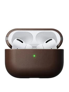Image of Nomad Airpods Case - Pro Rustic Brown Leather