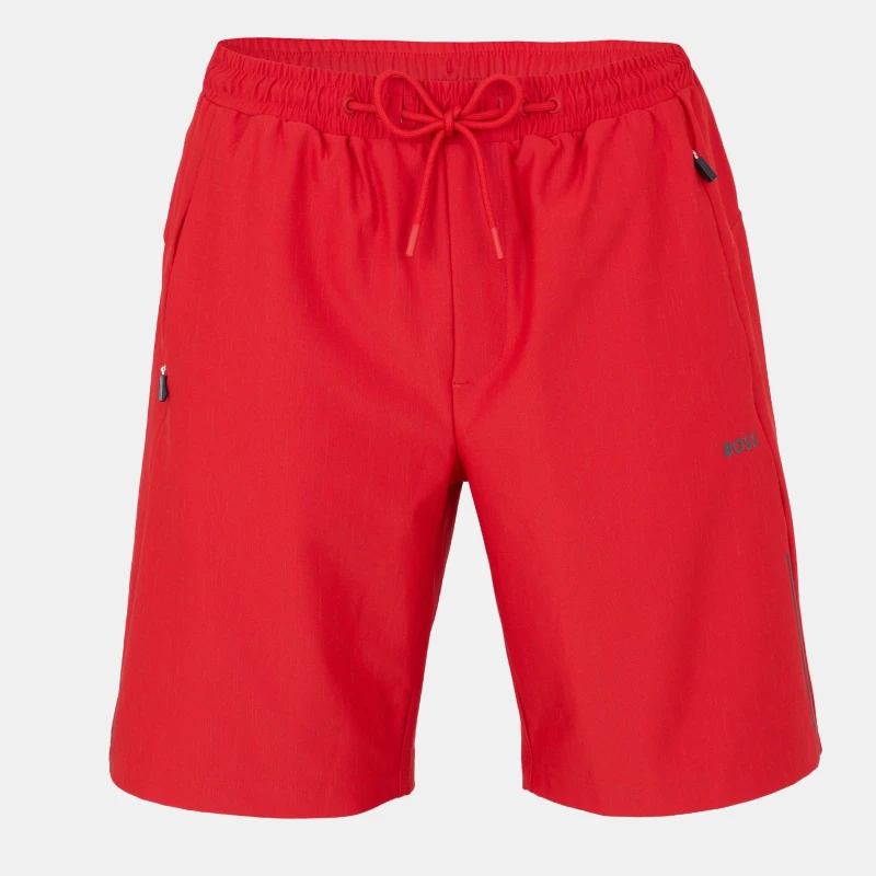 Image of Boss Mens HBG Hecon Performance Gym Shorts Medium Red male S