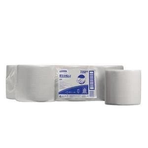 image of Original Wypall L20 Paper Wipers White 1 x Pack of 6 Rolls