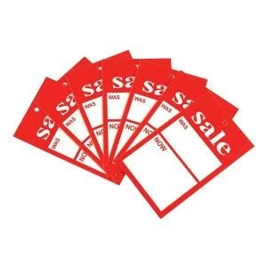 Image of Sale Tickets 100x55mm Pack of 100 ST100