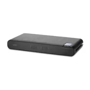Image of Belkin Universal 2nd Gen Secure KVM switch Rack mounting Black