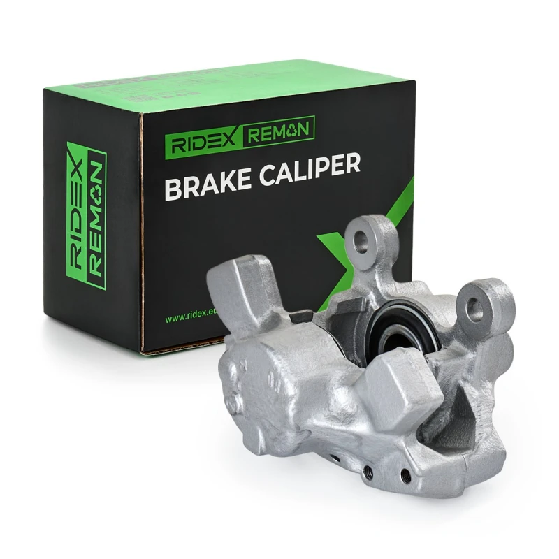 Image of RIDEX REMAN 78B0119R Brake caliper Rear Axle, without holder Cast Iron Brake Caliper (78)