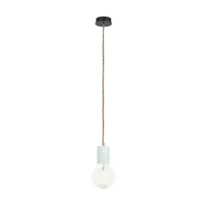 Image of Design pendant lamp Bloom Concrete Cement 150 Cm