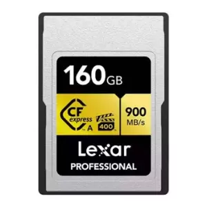Image of Lexar CFexpress PRO Type A Gold Series 160GB