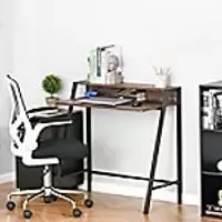 image of Homcom Workstation Brown 450 x 850 mm