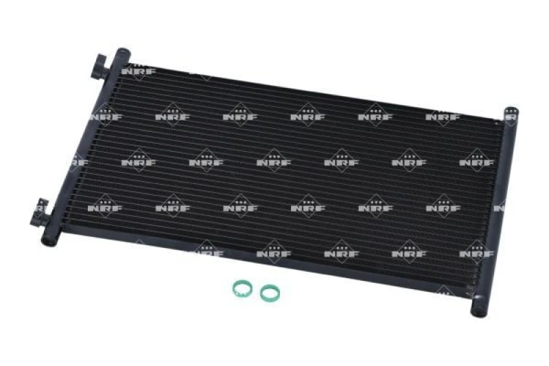 Image of NRF 35490 Condenser EASY FIT with seal ring, with nitrogen filling Aluminium Condenser,air conditioning (448)