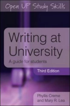 Image of Writing at University by Phyllis Creme Paperback