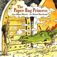 Image of paper bag princess board book abridged