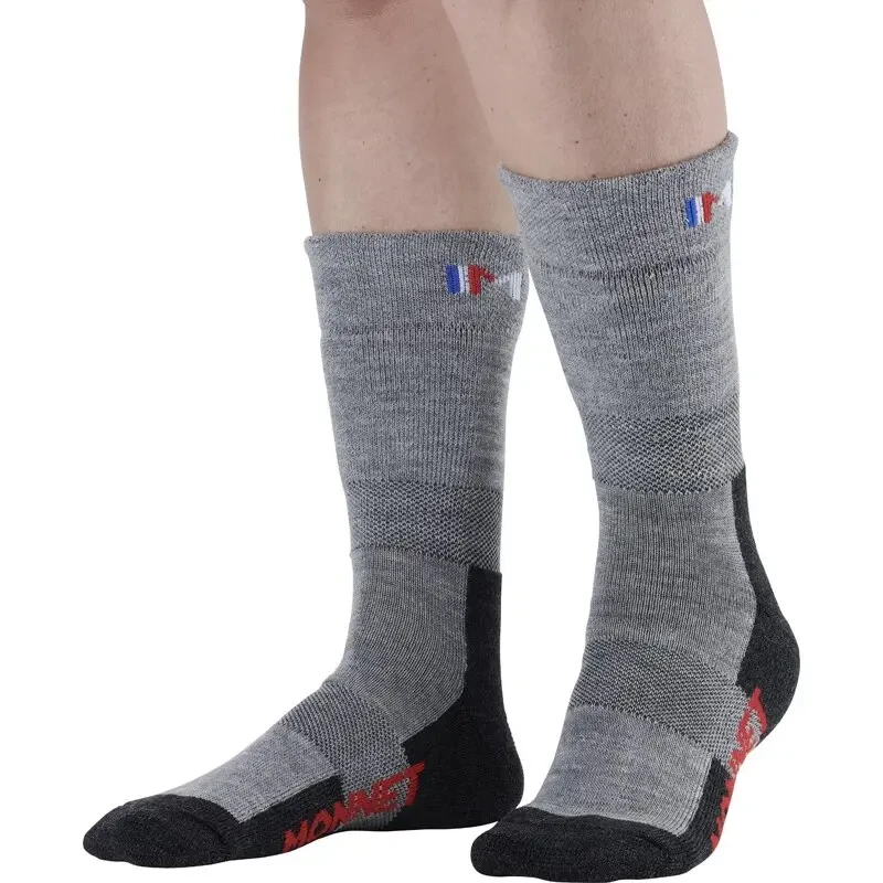 Image of Football Socks Monnet Jarrette Comfort Gris Unisex 35/36