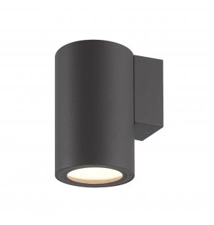 Wall Down Lamp, 1 x E27, IP54, Graphite