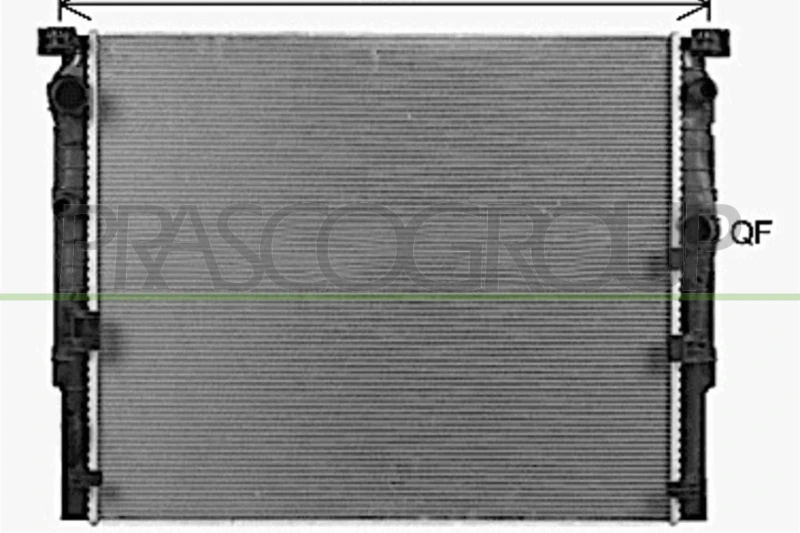 Image of PRASCO Engine radiator PRASCO BM052R002