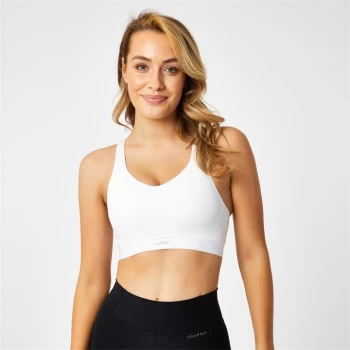 USA Pro High Support Sports Bra - White