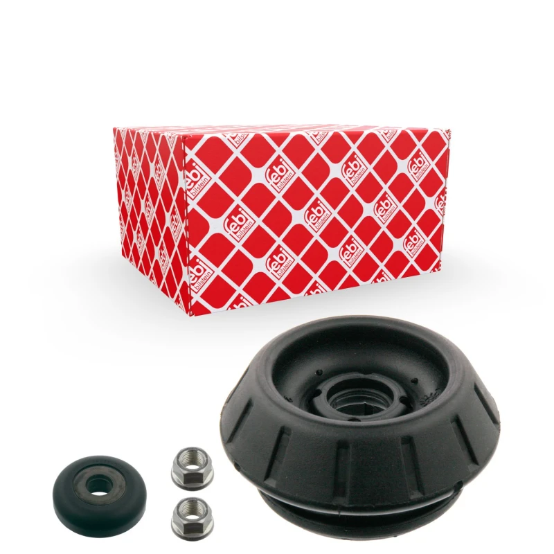 Image of FEBI BILSTEIN 37771 Repair Kit, suspension strut Front Axle Left, with fastening material Elastomer Repair Kit,suspension strut (1632)