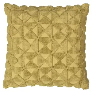 Image of Varma Geometric Cushion Honey