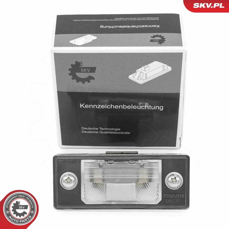 Image of ESEN SKV Number plate light ESEN SKV 72SKV018