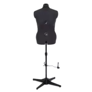 Image of Tailormaid Charcoal Adjustable Tailors Dummy Dark Grey