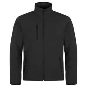 Clique Mens Padded Soft Shell Jacket (XL) (Black)