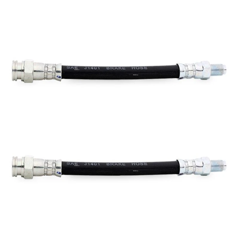 Image of RIDEX 83B1031 Brake Hose Rear Axle, without pipe Brake Hose (83)