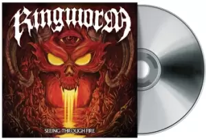 image of Ringworm Seeing through fire CD multicolor