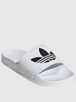 Image of adidas Originals Adilette Lite, White, Size 4, Women