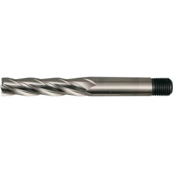 image of 1.5/8'X1 HSS Threaded Shank Multi Flute Long Series End Mills - Sherwood