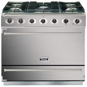 Image of Falcon F900SDFSSCM 87420 90cm Single Cavity Dual Fuel Range Cooker - Steel
