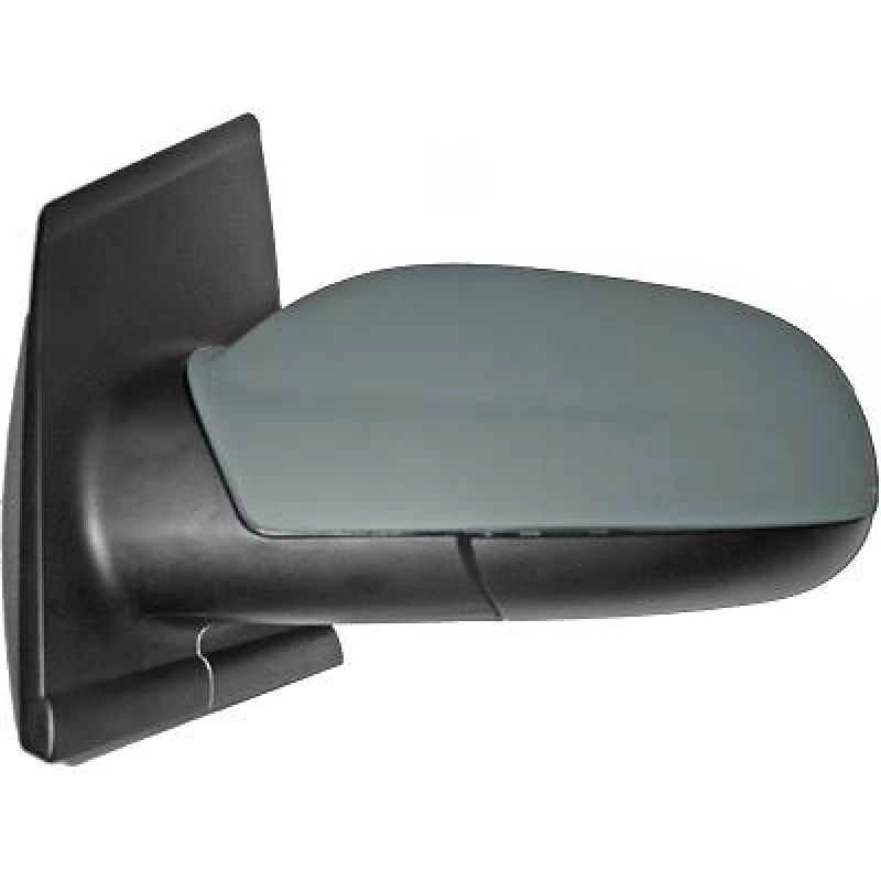 Image of DIEDERICHS 2235025 Wing mirror Left, black, Control: cable pull, Grained Outside Mirror (50)
