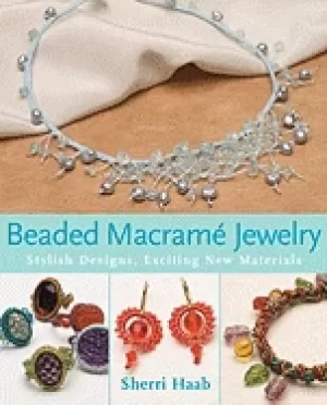 Image of beaded macrame jewelry stylish designs exciting new materials
