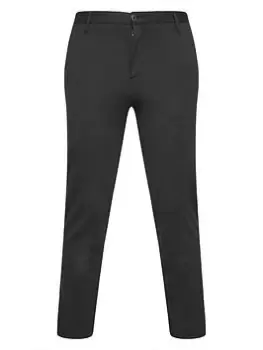 image of BadRhino Formal Trouser - Black, Size 36, Length 32, Men