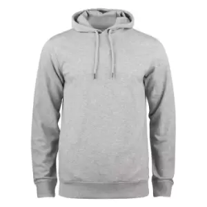 Clique Mens Premium Melange Hoodie (XL) (Grey Melange)