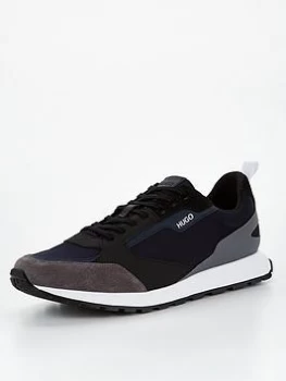Image of Hugo Boss Icelin Runner Trainers Open Blue Size 12 Men