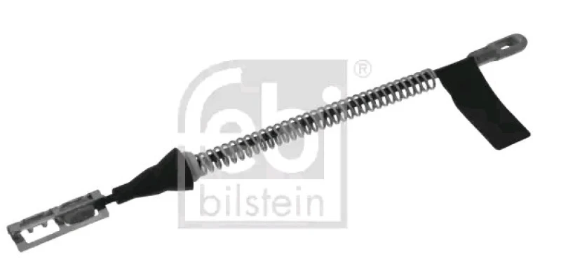 Image of FEBI BILSTEIN 49617 Brake Cable Right Rear, 217mm Cable,parking brake (124)