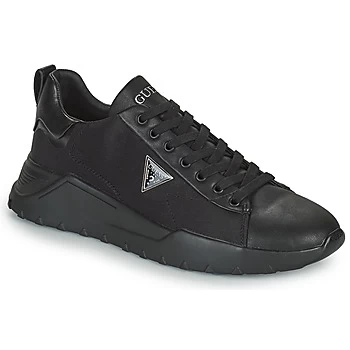 Guess LUCCA mens Shoes Trainers in Black