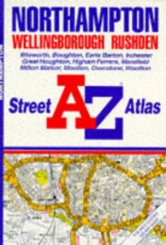 Image of A. to Z. Northampton Wellingborough Rushden Street Atlas Paperback
