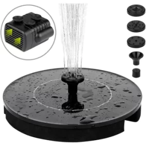 image of Monzana Solar Fountain Floating Pump 2.4 Watt Water Garden Pond Bird Bath Waterflow Sprinkler Fish Tank Pool Patio