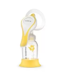 image of Medela Harmony Flex Manual Breast Pump, Yellow