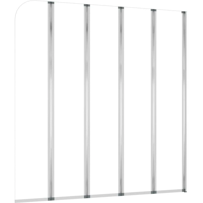 Image of VIDAXL Vidaxl - Bath Enclosure 120x140cm Tempered Glass Transparent 146224