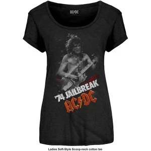 Image of AC/DC - Jailbreak Womens Large T-Shirt - Black