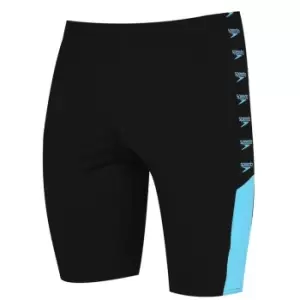 image of Speedo Logo Split Jammers Mens - Black