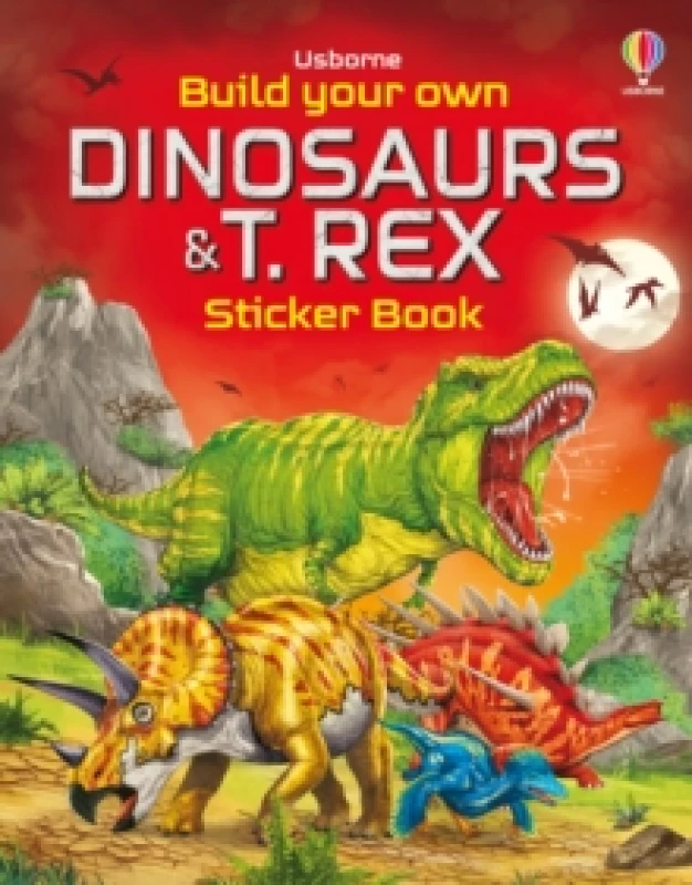 Image of Build Your Own Dinosaurs and T. Rex Sticker Book Paperback / softback