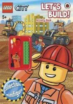 Image of Lego City Lets Build Activity Book with Lego Figurine Paperback