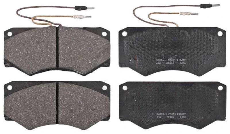 Image of A.B.S. 36590/1 Brake pad set with integrated wear sensor Brake Pad Set,disc brake (402)