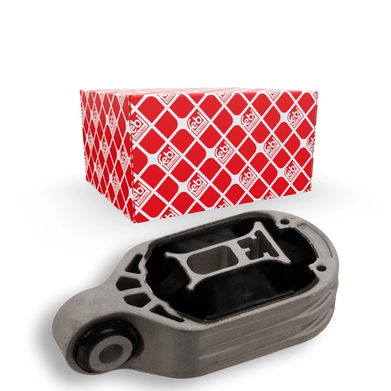 Image of FEBI BILSTEIN 32777 Engine mount Rear, Rubber-Metal Mount Elastomer Engine Mounting (247)