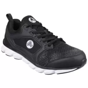 Image of Amblers Safety Mens AS707 Lightweight Non-Leather Safety Trainer (6 UK) (Black)