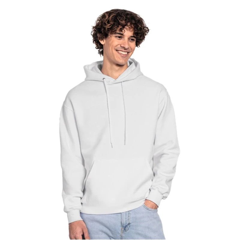 Image of Fruit of the Loom Mens Iconic Premium Hoodie in White Size: Large White Male L